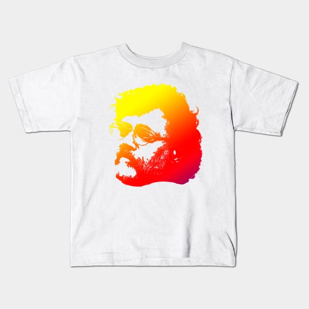 Terence McKenna Kids T-Shirt by Antho